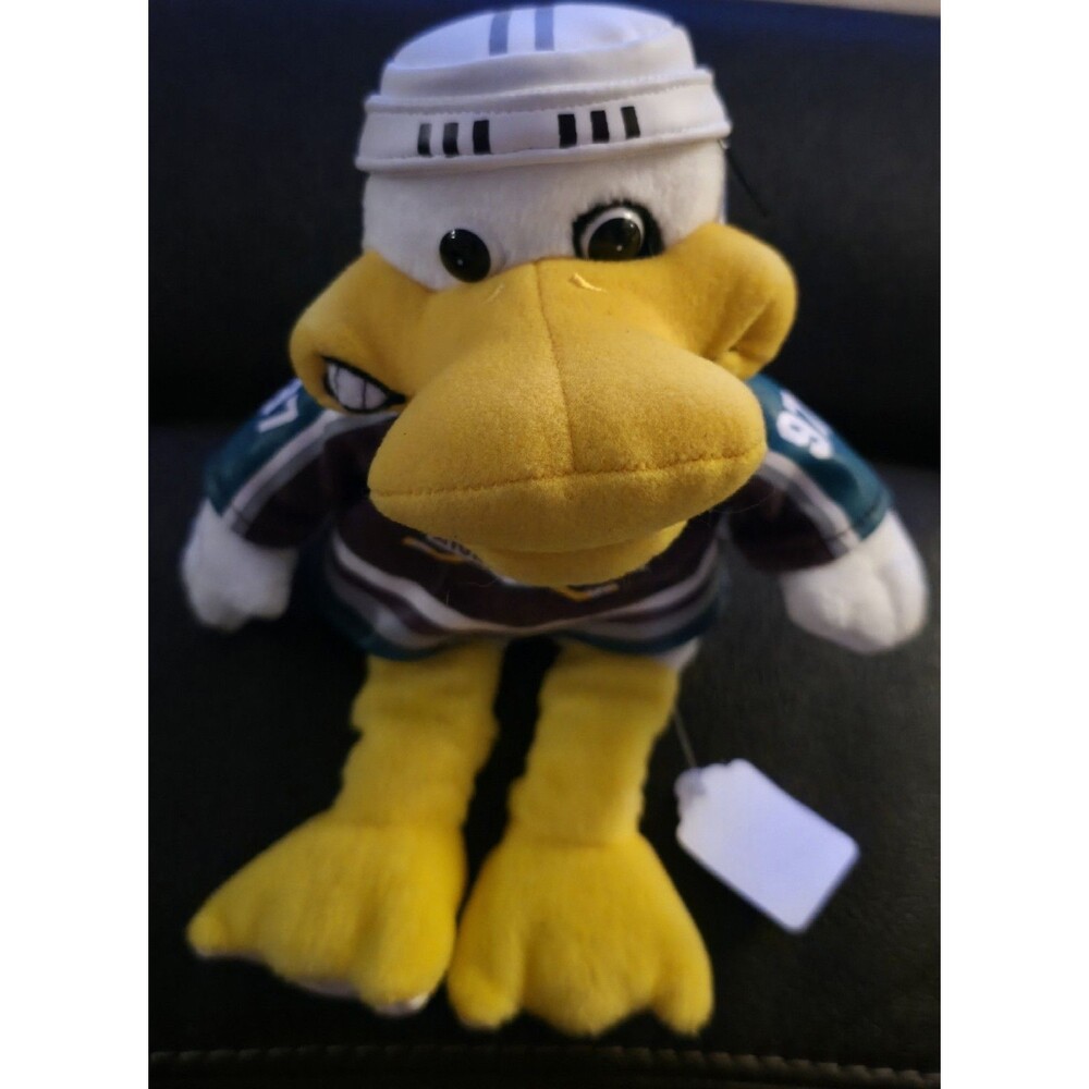 Vintage Cincinnati Mighty Ducks Buster 97 Sample Plush American Hockey League